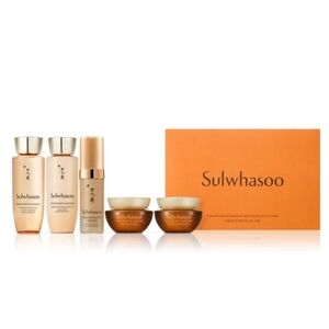 NIB Sulwhasoo 5pc Concentrated Ginseng Renewal Set Serum Cream Emulsion Water
